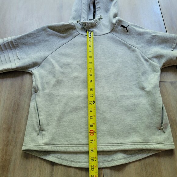 Puma SE Hoodie Sweatshirt Activewear Women's Size S/P Gray - Picture 8 of 10